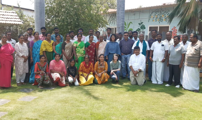 Training on Biodiversity Action Plan with Turmeric Farmers in Tamil Nadu