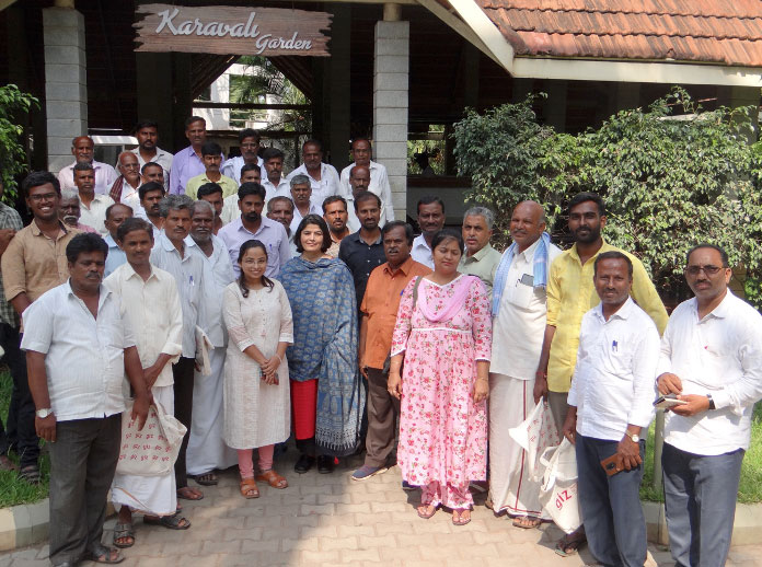 Training on Biodiversity Action Plan with Turmeric Farmers in Tamil Nadu