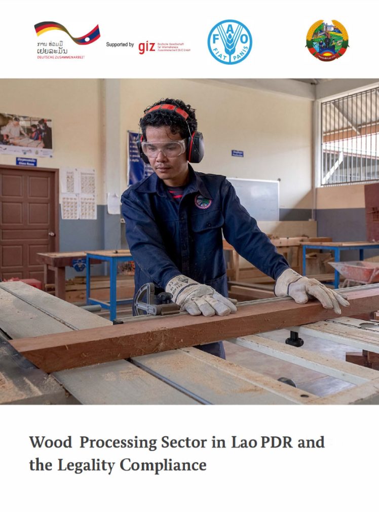 Training Manual on Wood Processing Sector in Lao PDR and Legality Compliance